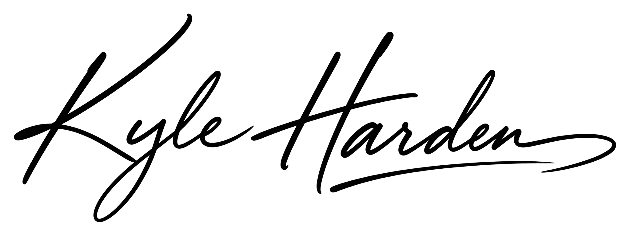 Kyle Harden signature